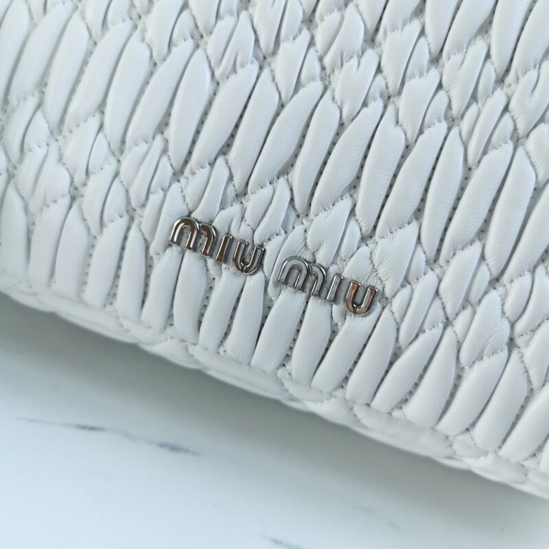 Replica Miu Miu Crystal Handbag White 6 Replica Miu Miu Crystal Handbag White - top-rated replica designer bag