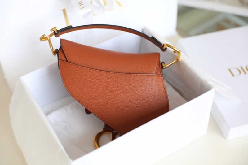 Replica Dior Saddle Bag Small Brown 5 Replica Dior Saddle Bag Small Brown - 1:1 designer replica handbag