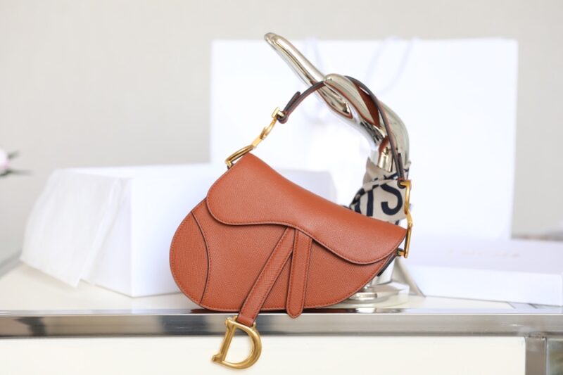Replica Dior Saddle Bag Small Brown 1 Replica Dior Saddle Bag Small Brown - best quality luxury bag dupe
