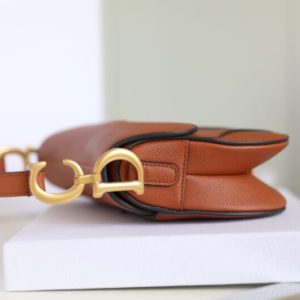 Replica Dior Saddle Bag Small Brown 8 Replica Dior Saddle Bag Small Brown - top-tier luxury replica shoulder bag
