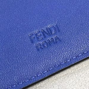 Replica Fendi Card Holder Blue 3 Replica Fendi Card Holder Blue - high-accuracy replica luxury purse