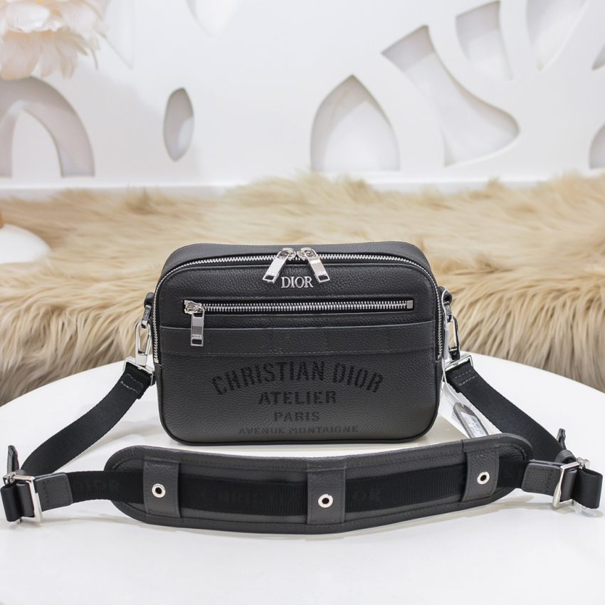 Replica Dior Safari Bag with Strap Black 1 Replica Dior Safari Bag with Strap Black - top-rated replica designer bag