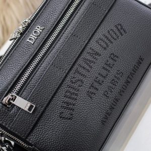 Replica Dior Safari Bag with Strap Black 3 Replica Dior Safari Bag with Strap Black - near-authentic luxury replica handbag