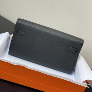 Replica Hermes Kelly Elan Black - high-accuracy replica luxury purse