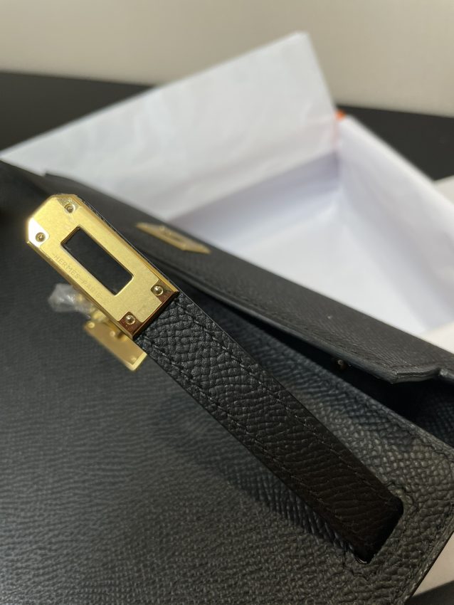 Replica Hermes Kelly Elan Black - ultra-realistic fake designer tote