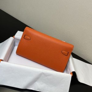Replica Hermes Kelly Elan Orange 2 Replica Hermes Kelly Elan Orange - best quality luxury bag dupe