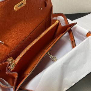 Replica Hermes Kelly Elan Orange 3 Replica Hermes Kelly Elan Orange - near-authentic luxury replica handbag