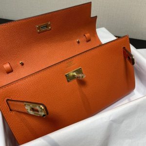 Replica Hermes Kelly Elan Orange 5 Replica Hermes Kelly Elan Orange - best-selling designer handbag dupe