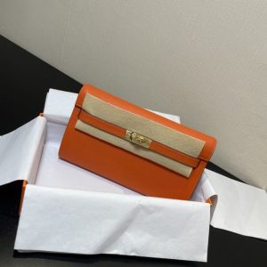 Replica Hermes Kelly Elan Orange 6 Replica Hermes Kelly Elan Orange - high-end fake designer purse