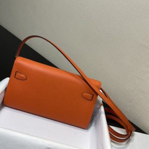 Replica Hermes Kelly Elan Orange 9 Replica Hermes Kelly Elan Orange - premium 1:1 fake handbag model