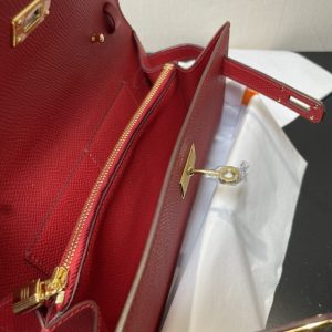 Replica Hermes Kelly Elan Red 4 Replica Hermes Kelly Elan Red - high-end fake designer purse