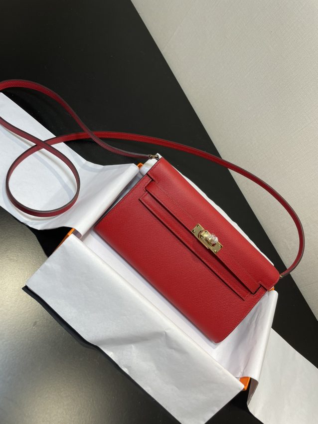 Replica Hermes Kelly Elan Red 1 Replica Hermes Kelly Elan Red - authentic-look luxury purse replica