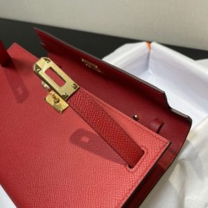 Replica Hermes Kelly Elan Red 7 Replica Hermes Kelly Elan Red - premium 1:1 fake handbag model