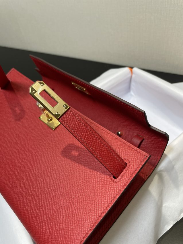 Replica Hermes Kelly Elan Red 7 Replica Hermes Kelly Elan Red - premium 1:1 fake handbag model