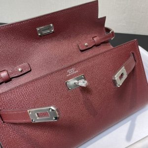 Replica Hermes Kelly Elan Bordeaux 2 Replica Hermes Kelly Elan Bordeaux - authentic-look luxury purse replica