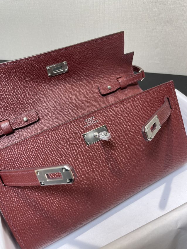 Replica Hermes Kelly Elan Bordeaux 2 Replica Hermes Kelly Elan Bordeaux - authentic-look luxury purse replica
