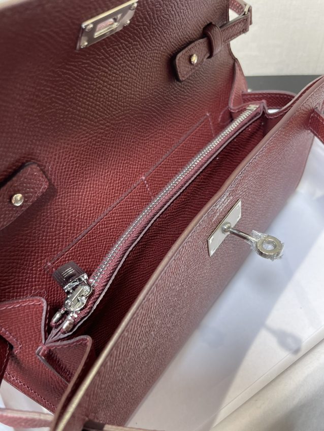 Replica Hermes Kelly Elan Bordeaux 5 Replica Hermes Kelly Elan Bordeaux - top-tier luxury replica shoulder bag