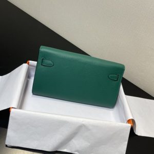 Replica Hermes Kelly Elan Green - premium-grade designer purse dupe