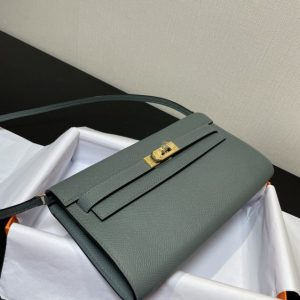 Replica Hermes Kelly Elan Mint Green 2 Replica Hermes Kelly Elan Mint Green - authentic-look luxury purse replica