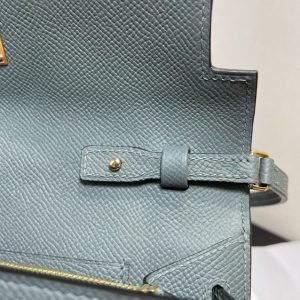 Replica Hermes Kelly Elan Mint Green 7 Replica Hermes Kelly Elan Mint Green - 1:1 designer replica handbag