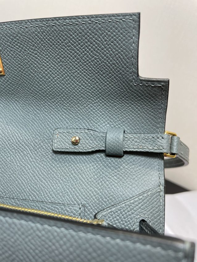 Replica Hermes Kelly Elan Mint Green 7 Replica Hermes Kelly Elan Mint Green - 1:1 designer replica handbag