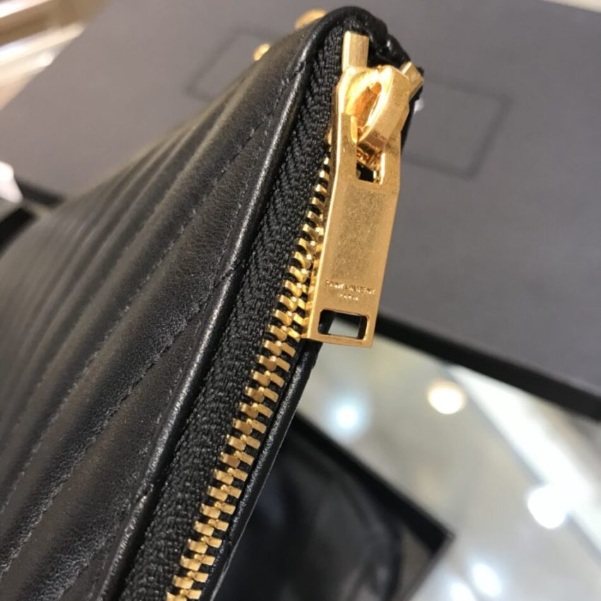 Replica Yves Saint Laurent Pouch Black - top-tier luxury replica shoulder bag
