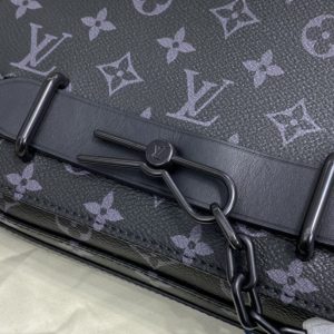 Replica Louis Vuitton Steamer Messenger Black Canvas 3 Replica Louis Vuitton Steamer Messenger Black Canvas - high-quality designer bag clone