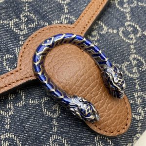 Replica Gucci Dionysus GG Chain Wallet Denim Blue 7 Replica Gucci Dionysus GG Chain Wallet Denim Blue - elite superclone designer purse