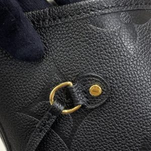 Replica Louis Vuitton Neverfull MM Full Black - high-end fake designer purse
