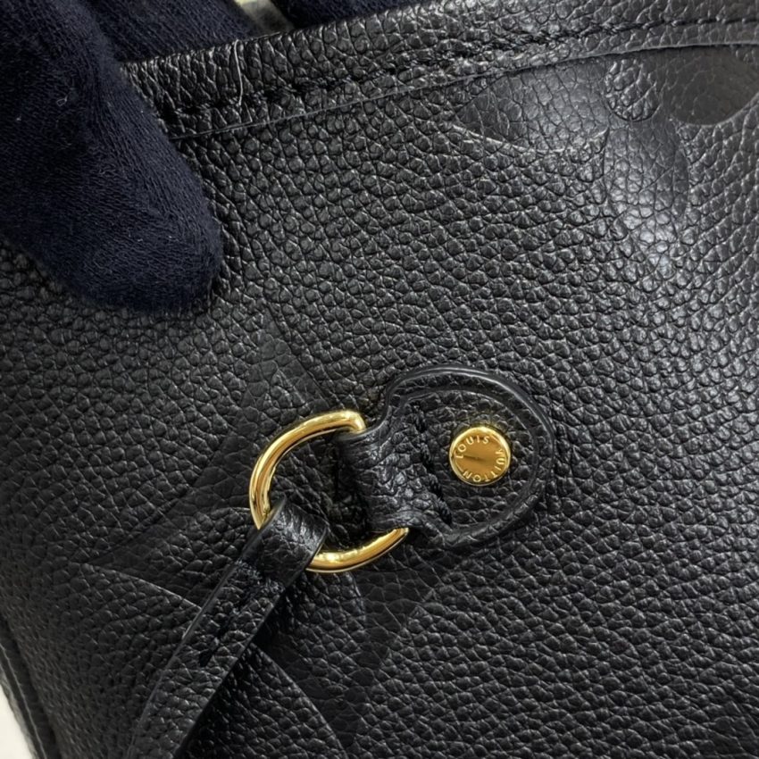 Replica Louis Vuitton Neverfull MM Full Black - high-end fake designer purse