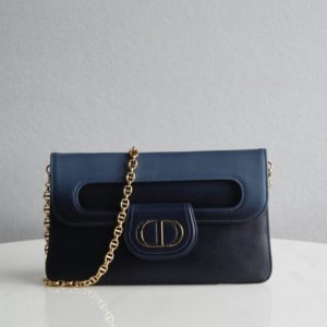 Replica Dior Double Bag Blue 1 Replica Dior Double Bag Blue - elite superclone designer purse