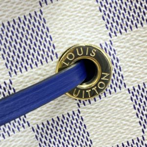 Replica Louis Vuitton NeoNoe BB White Grid - high-end fake designer purse