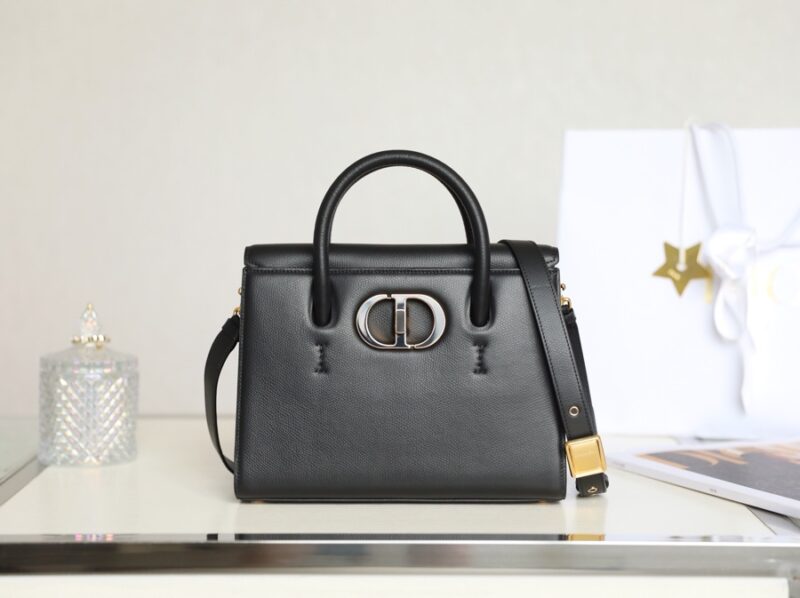 Replica Dior St Honoré Tote Black - realistic designer-inspired fake bag