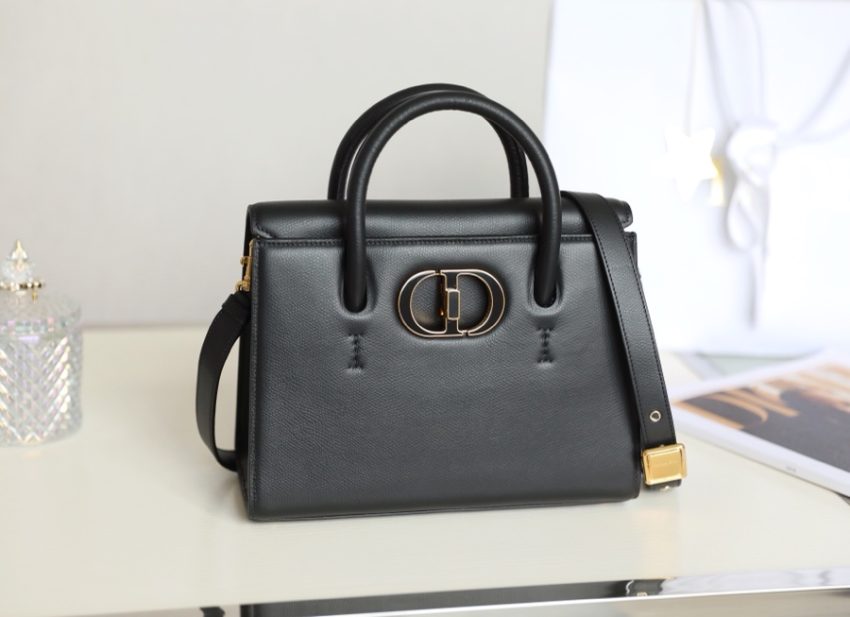 Replica Dior St Honoré Tote Black 8 Replica Dior St Honoré Tote Black - premium-grade designer purse dupe