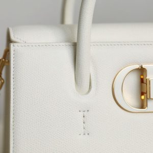 Replica Dior St Honoré Tote White 3 Replica Dior St Honoré Tote White - realistic designer-inspired fake bag