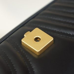 Replica Gucci Marmont Medium Black 12 Replica Gucci Marmont Medium Black - top-tier luxury replica shoulder bag