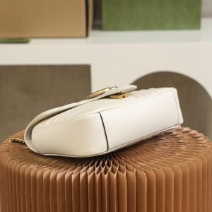 Replica Gucci GG Marmont Medium White 5 Replica Gucci GG Marmont Medium White - near-authentic luxury replica handbag