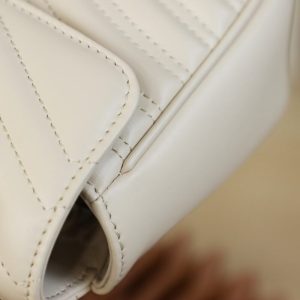 Replica Gucci GG Marmont Medium White 14 Replica Gucci GG Marmont Medium White - high-quality designer bag clone