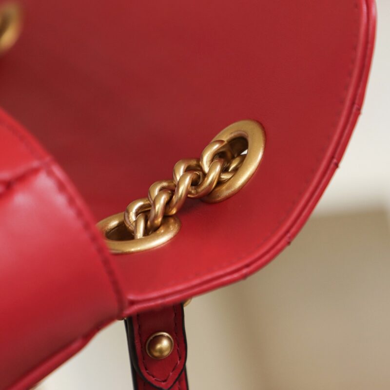 Replica Gucci GG Marmont 1955 Medium Red 12 Replica Gucci GG Marmont 1955 Medium Red - high-accuracy replica luxury purse