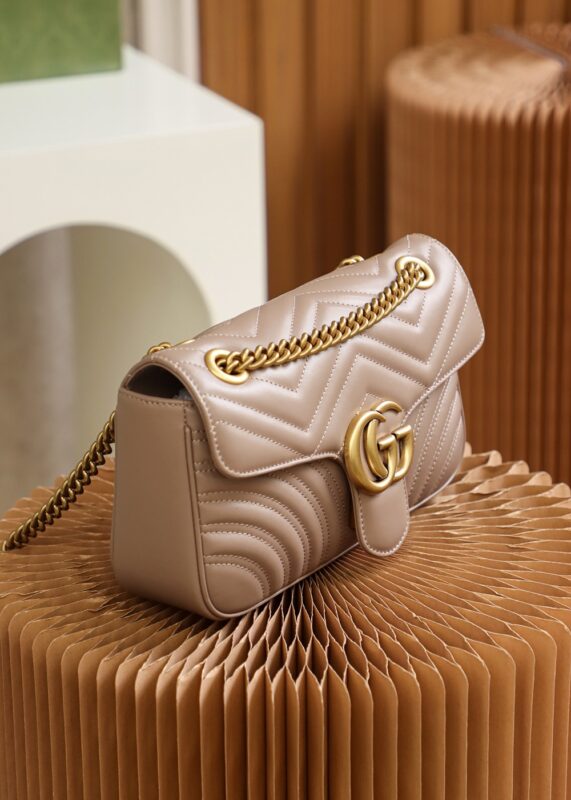 Replica Gucci GG Marmont Medium Nude 2 Replica Gucci GG Marmont Medium Nude - top-rated replica designer bag