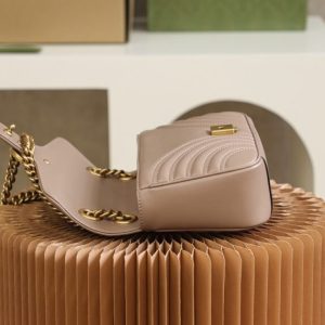 Replica Gucci GG Marmont Medium Nude 6 Replica Gucci GG Marmont Medium Nude - top-rated replica designer bag
