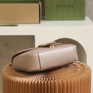 Replica Gucci GG Marmont Medium Nude 9 Replica Gucci GG Marmont Medium Nude - top-tier luxury replica shoulder bag