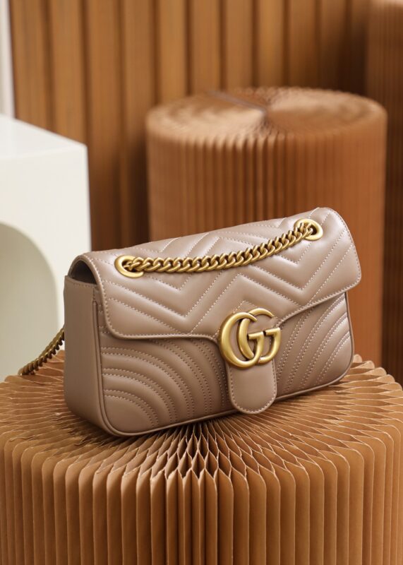 Replica Gucci GG Marmont Medium Nude 10 Replica Gucci GG Marmont Medium Nude - best-selling designer handbag dupe