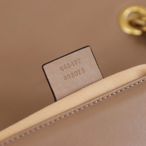 Replica Gucci GG Marmont Medium Nude 16 Replica Gucci GG Marmont Medium Nude - high-end fake designer purse