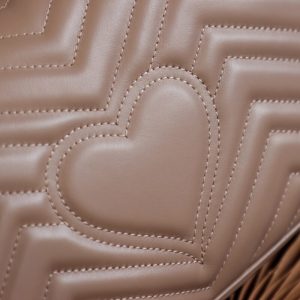 Replica Gucci GG Marmont Medium Nude 19 Replica Gucci GG Marmont Medium Nude - ultra-realistic fake designer tote