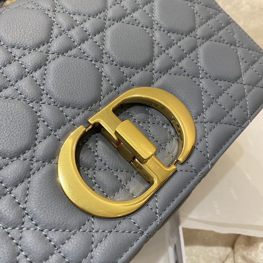 Replica Dior Caro Bag Blue 2 Replica Dior Caro Bag Blue - elite superclone designer purse