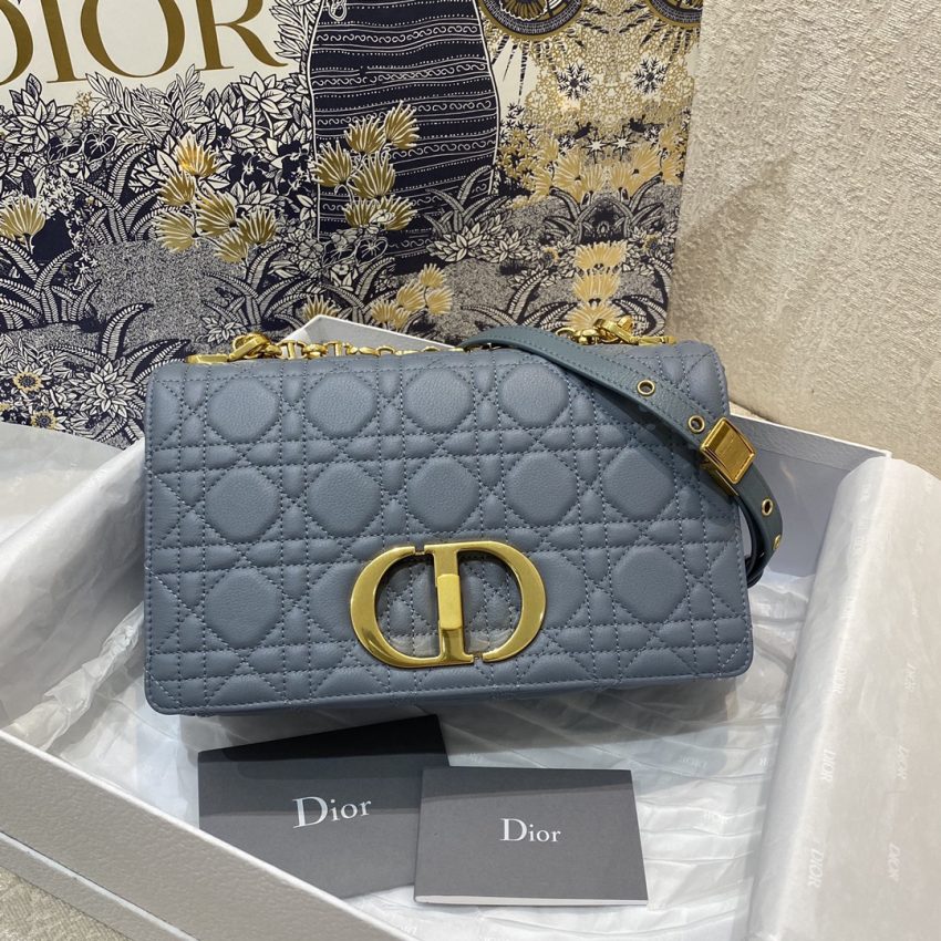 Replica Dior Caro Bag Blue 1 Replica Dior Caro Bag Blue - best-selling designer handbag dupe