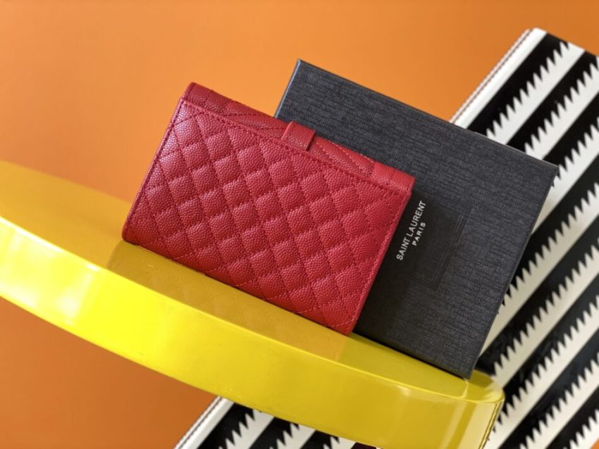 Replica Yves Saint Laurent Envelope Flap Wallet - top-rated replica designer bag