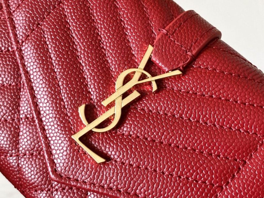 Replica Yves Saint Laurent Envelope Flap Wallet - high-quality designer bag clone