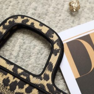 Replica Dior Tote Book Mini Leopard 2 Replica Dior Tote Book Mini Leopard - high-quality designer bag clone